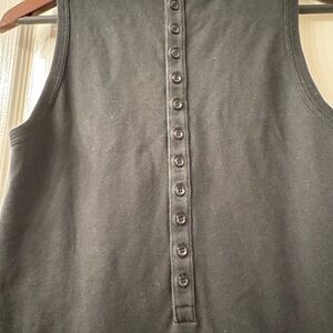 Lacoste Women's Black Sleeveless Mini Dress